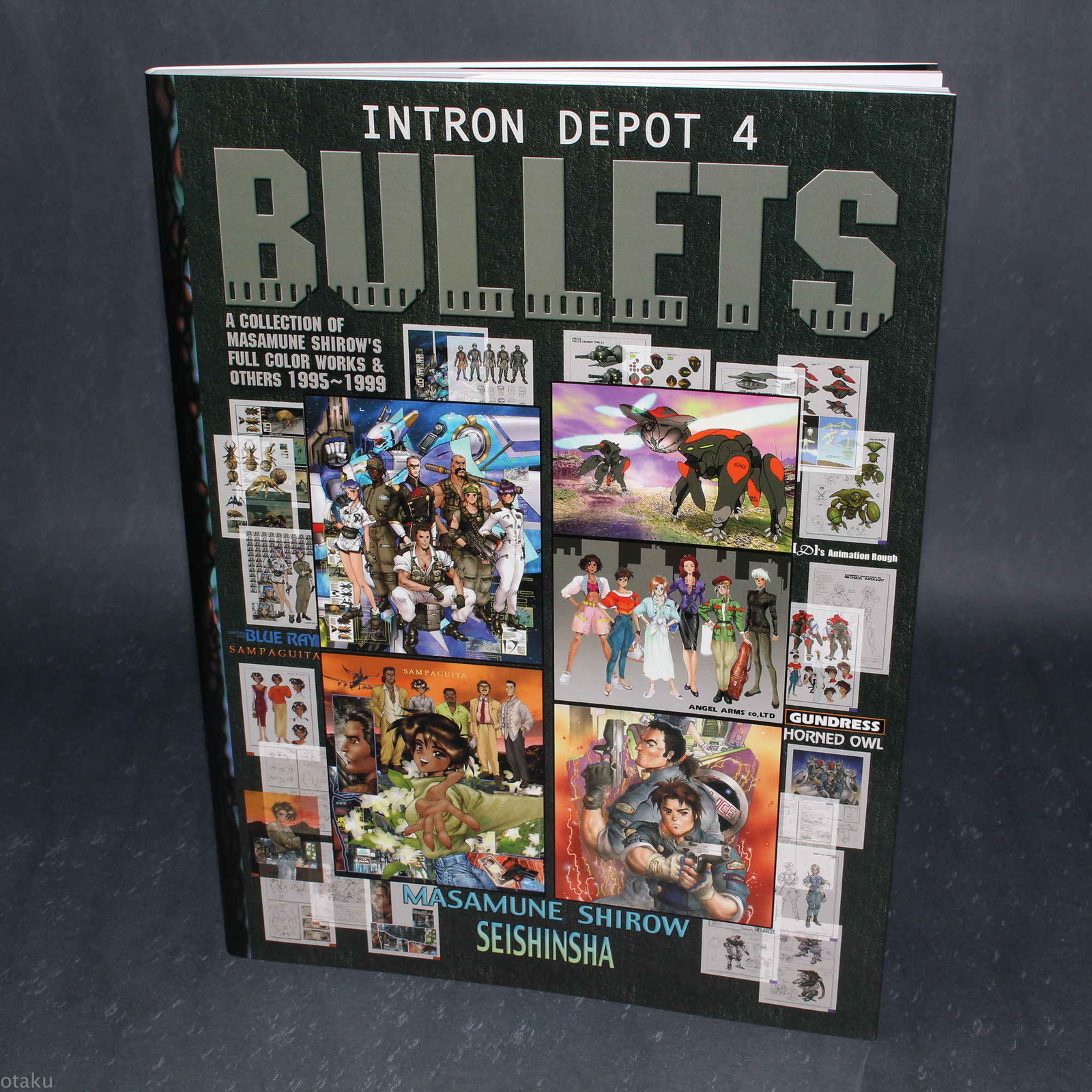 Intron Depot 4 - Bullets  - ANIME MANGA ART BOOK NEW