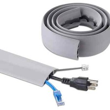 Staples 6' Cord Cover Gray