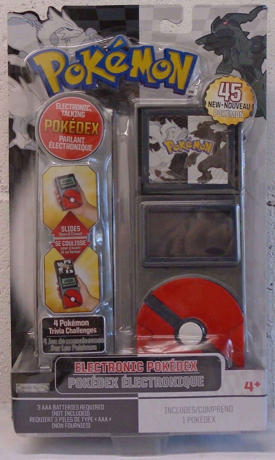 Electronic Pokedex Pokemon Black & White Unova Region JAKKS Pacific 2011