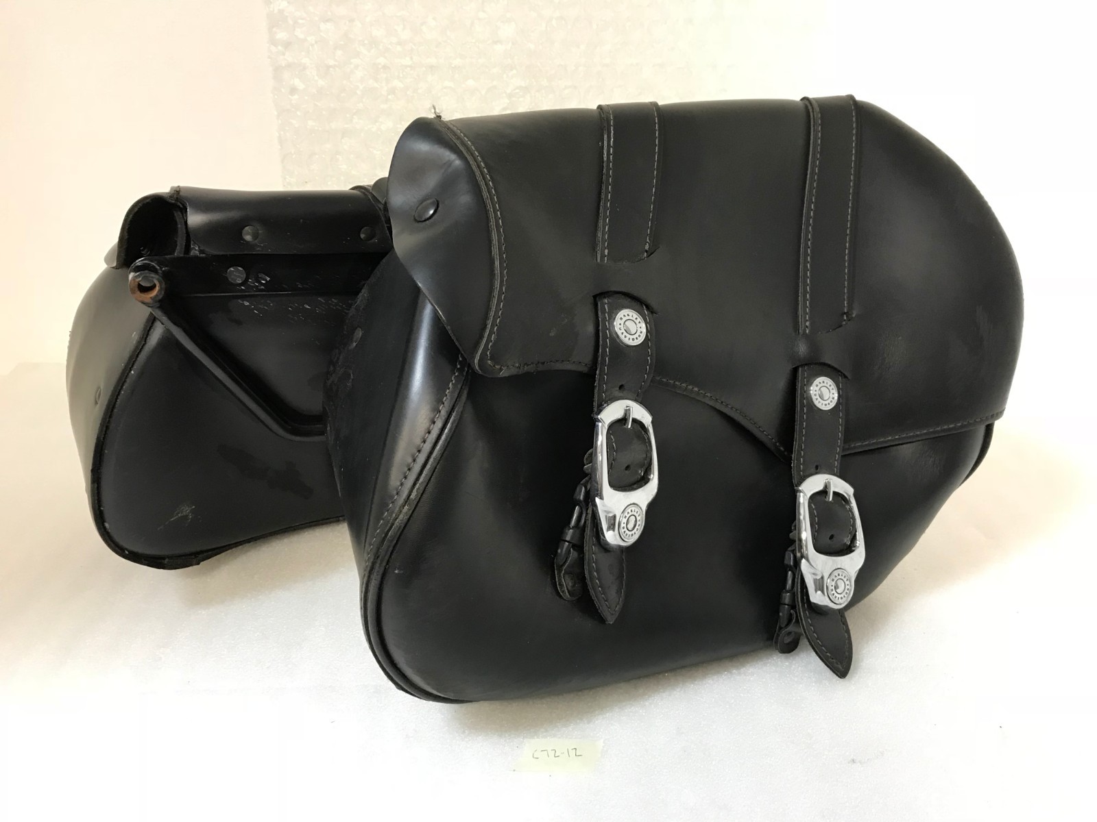 cheap leather saddlebags
