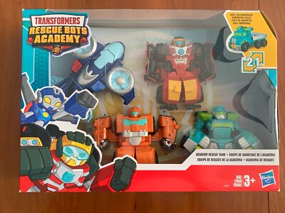 Playskool Heroes Transformers Rescue Bots Academy Academy Rescue Team NIB 2-1