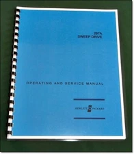 HP 297A Operating & Service Manual: Comb Bound & Protective Plastic Covers