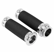 1" Handlebar Hand Grips For Harley Dyna Fat Boy Electra Street Glide FLHX FLHXS