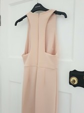 ASOS New With Tags BNWT Pink Nude Midi Occasion Wedding Party Bodycon dress 8