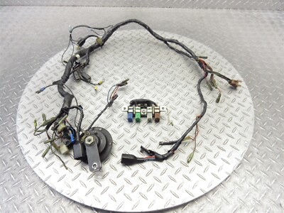 1976 76-77 Kawasaki KZ 900 KZ900 Main Wiring Harness Wire Horn