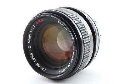 CANON FD 50mm f/1.4 S.S.C. レンズ Canon FD 50mm f/1.4 S.S.C. from Japan [Excellent] | eBay