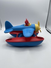 Green Toys Disney Mickey Mouse Seaplane Airplane Toy Blue Red Yellow Made in USA
