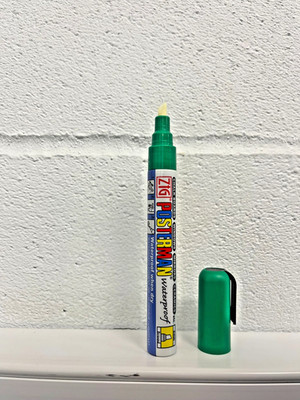 Kuretake ZIG Posterman PMA-50 wasserdichter Kreidestift - grün