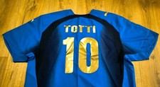 Totti #10 Italy 2006 World Cup ORIGINAL Puma Soccer Jersey Size XL