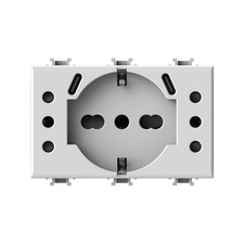 – Presa Multipla Da Incasso USB P503 Compatibile Bticino® Matix™, Con 4 Prese El