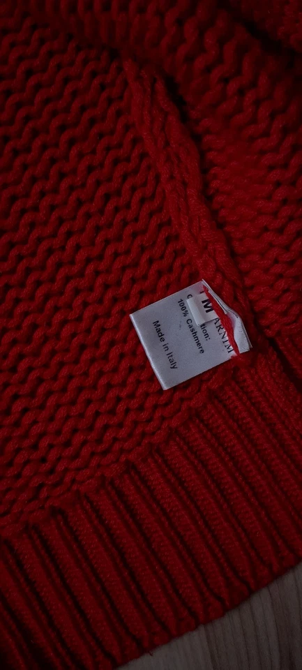 Iris von Arnim Strickjacke Cardigan Cashmere Kaschmir Rot Gr.M - Bild 2 von 4