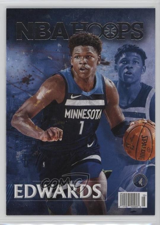 2020-21 Panini NBA Hoops Rookie Special Anthony Edwards #RS-1 RC 0u2j