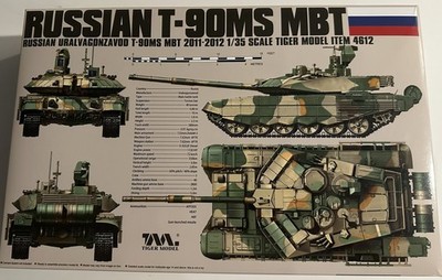Tiger Model 4612 RUSSIAN T-90MS MBT  1/35