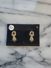 Orecchini Dior Vintage Tono Oro Clip On