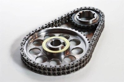 Rollmaster 3DR66-2 IWIS Pro Series Chain; 66 Link Seamless Double Roller Chain