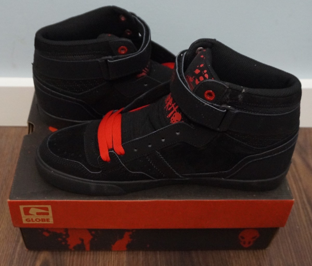 New! Globe x Splatterhouse x Namco Men's Superfly Vulcan Sneaker