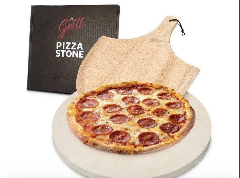 HANS GRILL PIZZA STONE | Rectangular Pizza Stone For Oven Baking & BBQ Grilling
Opens in a new windo