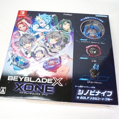 BEYBLADE X XONE SWITCH Software & Shinobi Knife 4-60LF 2024 New Japanese ver