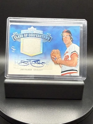 1/1 Jim Palmer 2005 Upper Deck Class of Cooperstown Patch Autograph 1 of 1 - Image 1 of 4