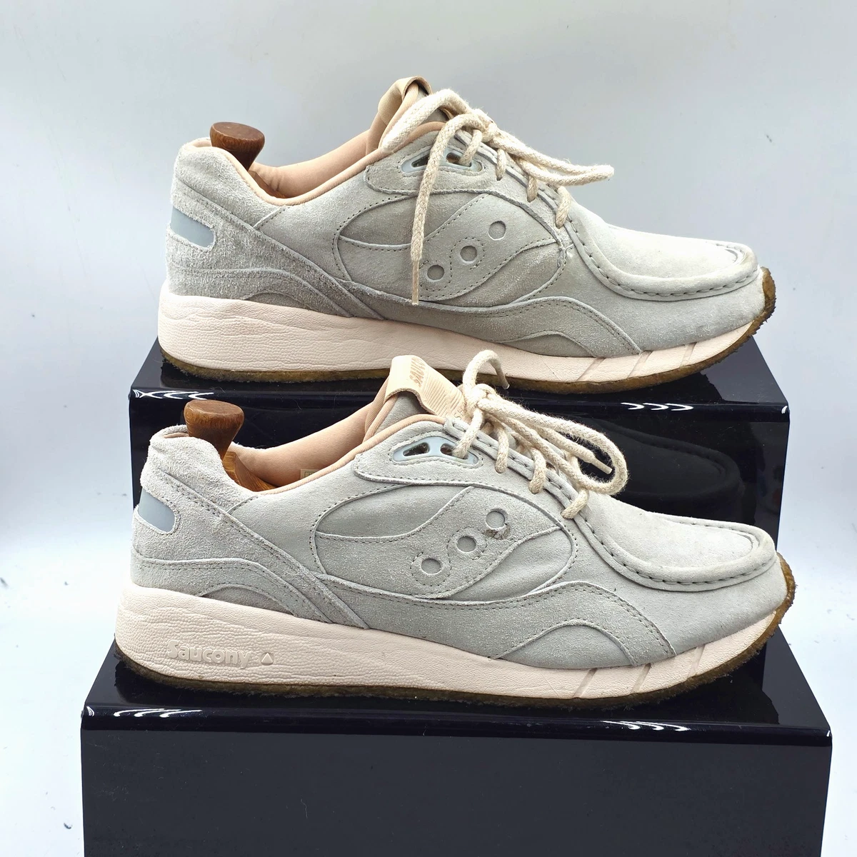 Saucony Shadow 6000 Uomo Taglia 10 – Grigio Feltro/Multi – Suede – Nuovo