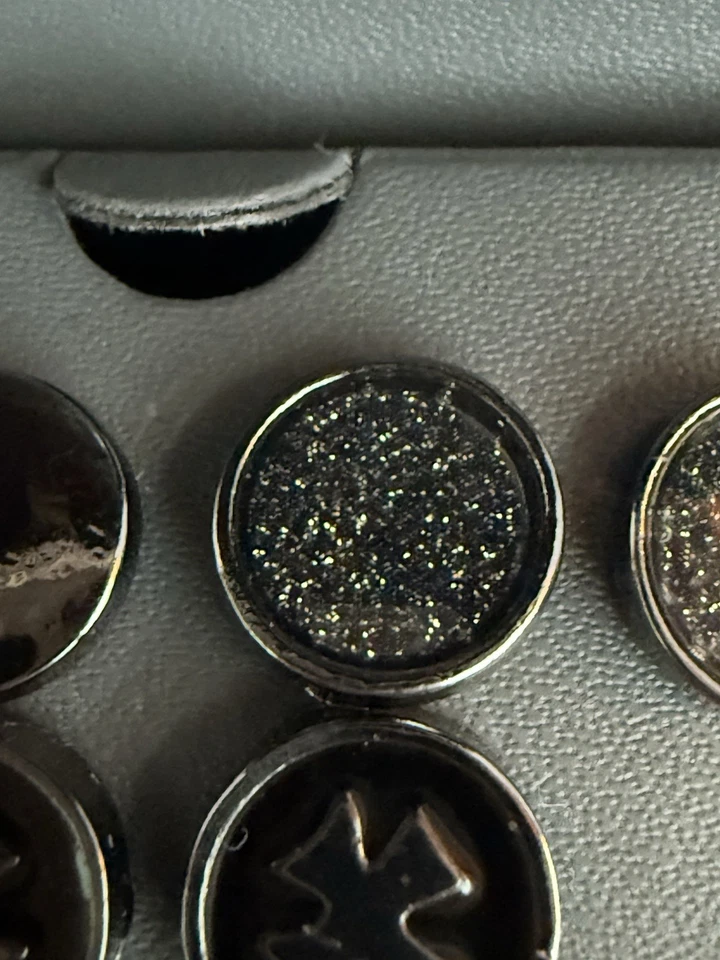 Ed Hardy черный из нержавеющей стали мужские серьги комплект новый - Изображение 4 из 4