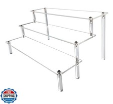 AZEAM Acrylic Riser,Clear Display Risers Stand Perfume Organizer Cologne Acry