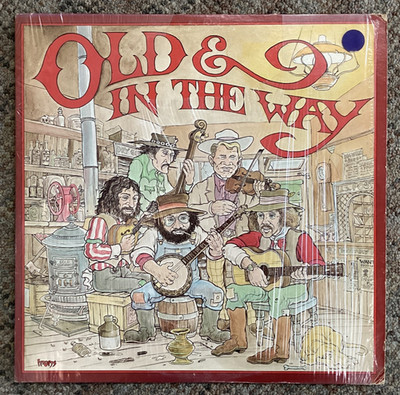 Old & In The Way - 1975 1st Pitman Press Round Records RX 103 w/Shrink VG/VG+
