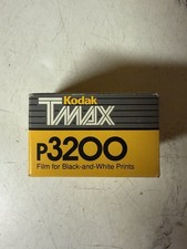 Kodak TMAX P3200 B W 35mm print film processable outdated expired black  white