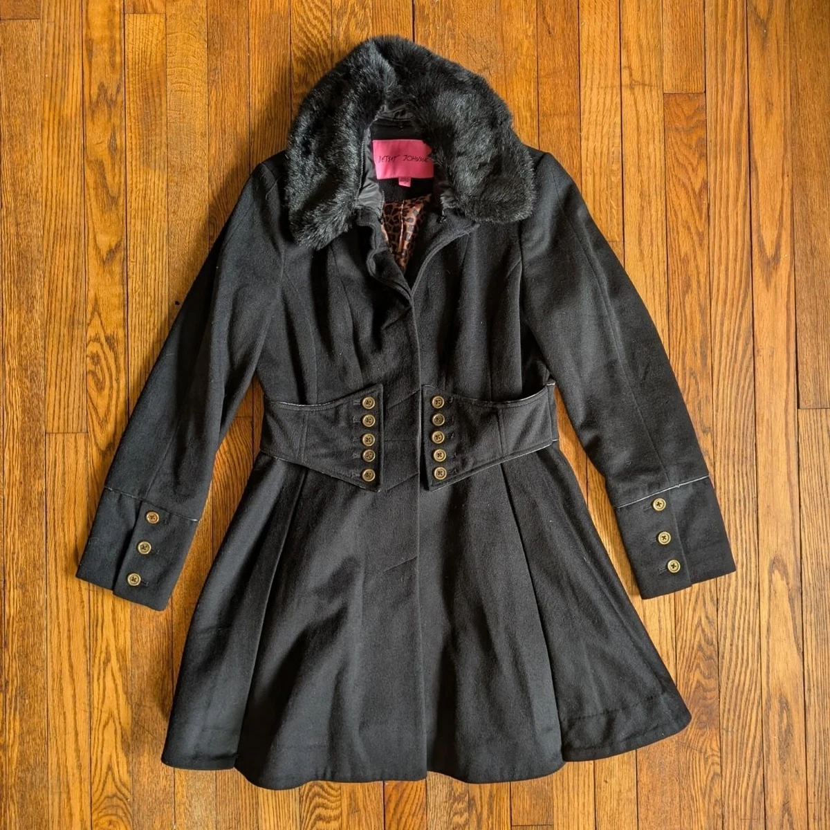 25+ Betsey Johnson Black Coats, Jackets & Vests for Women for sale