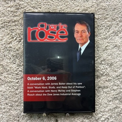Charlie Rose DVD October 6, 2006 James Baker Stephen Roach Henry McVey