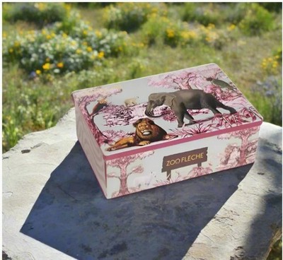 La Sablesienne, ''Zoo Flèche'' Pure French Butter Shortbread Cookies, 8.8 oz