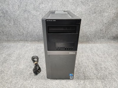 Dell Optiplex 960 PC Tower Intel Core 2 Quad Q9400 2.66GHz 4GB RAM 500GB HDD