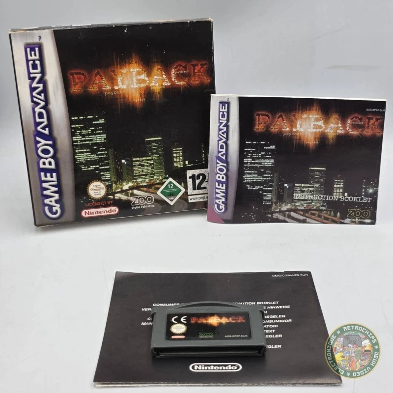 Payback GAME BOY ADVANCE - Photo 1/4