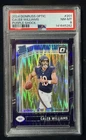 2024 PANINI DONRUSS OPTIC PURPLE SHOCK #201 CALEB WILLIAMS ROOKIE RC PSA 8 Bears