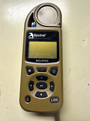 Kestrel Ballistics LiNK Chronograph Bluetooth Handheld Weather Meter Tan