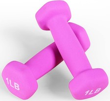 Neoprene Dumbbell Hand Weights Anti-Slip Hex Shape Colorful