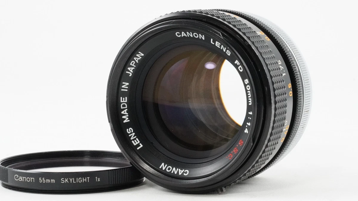Canon FD 50mm f/1.4 Camera Lenses for sale | eBay
