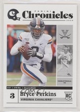 2020 Panini Chronicles Draft Picks Bryce Perkins #22 0a3