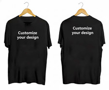 Customize your design Personalization Rare T-Shirt Cotton Multicolor BS521