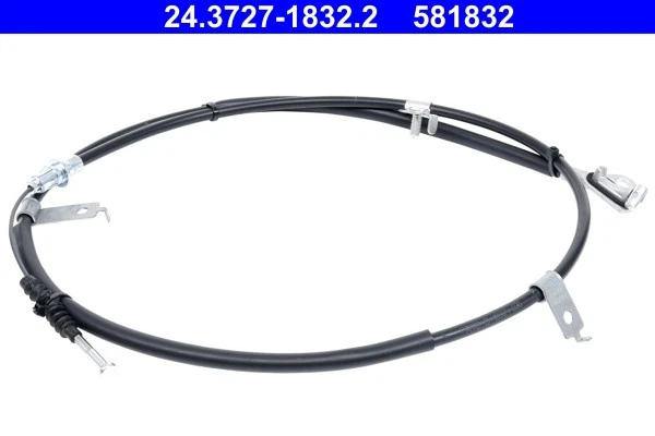 CABLE PULL PARKING BRAKE 24.3727-1832.2 FOR MAZDA P5Y1/P5Y5/P5Y4/P5Z3 1.5L 4cyl - Image 3 of 4