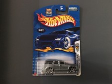 New sealed hot wheels first edition silver 2002 Cadillac Escalade long card car