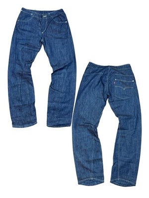 Vintage Levi s Engineered Jeans Archive Y2K Rare 3D Denim Made In Croatia W28