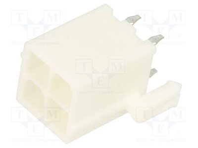 Mini-Fit Jr männlich Buchse THT 4,2mm PIN: 4 Leitung-Platte