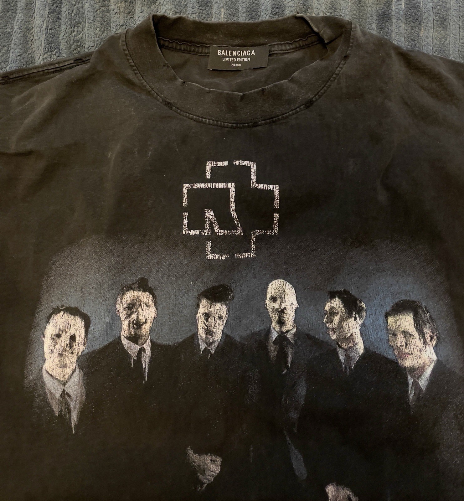 Limited Edition Balenciaga Rammstein T-Shirt (Numbered 250/400)