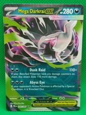 Carta Pokemon Mega Darkrai EX 048/084 Ultra Rara Pitch Black Holo TCG EN LP