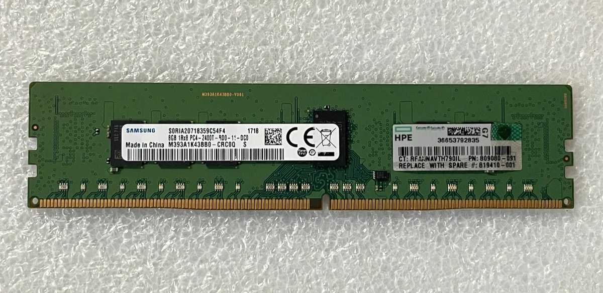 Samsung DDR4 SDRAM 8 GB Total Capacity Memory (RAM) for sale | eBay