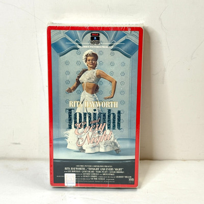 Tonight and Every Night 1945  1987 SEALED w/RCA Watermark *BUY 2 GET 1 FREE VHS*