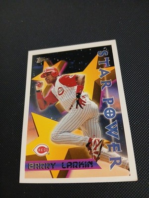 Barry Larkin-1996 Topps Star Power #6 Cincinnati Reds