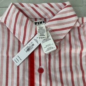 NWT Victoria Secret Pink Striped Pajama Set Small Soft Lounge Long Sleeves