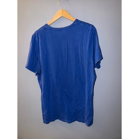 Bella Canvas Mega Man 3 Boss Select Screen Graphic Tee Blue Mens L Retro NES